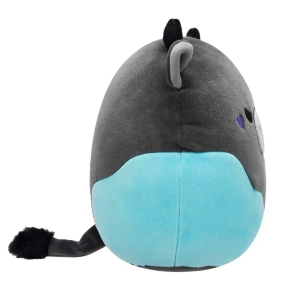 Squishmallows Valentine's Smithereens the Charcoal Cow w/Melting Heart - 5 Inch